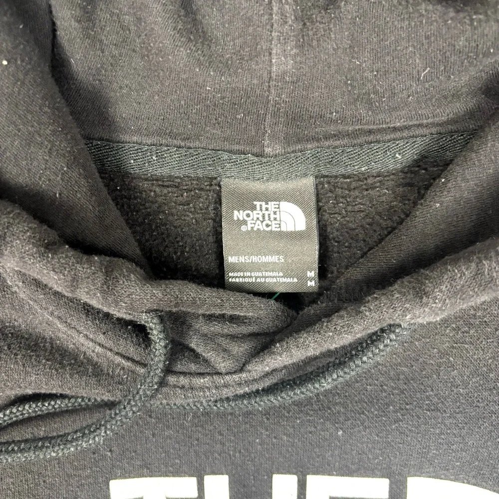 The North Face Men's Medium Black Hoodie‎ Sweatshirt Pullover Size M